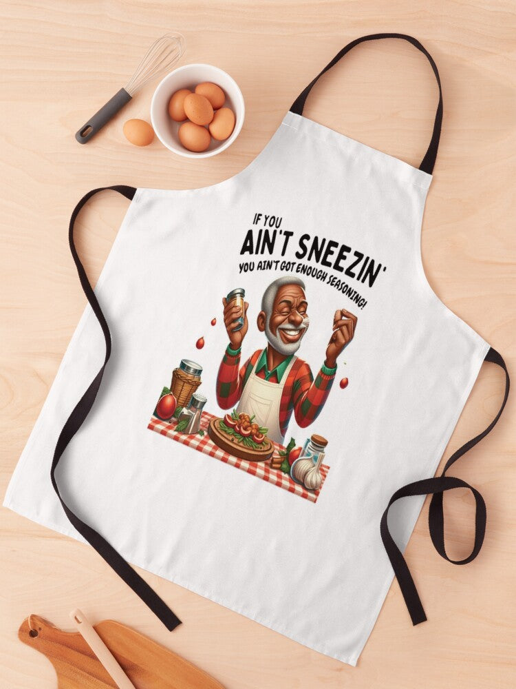 If You Ain't Sneezin' Holiday Aprons